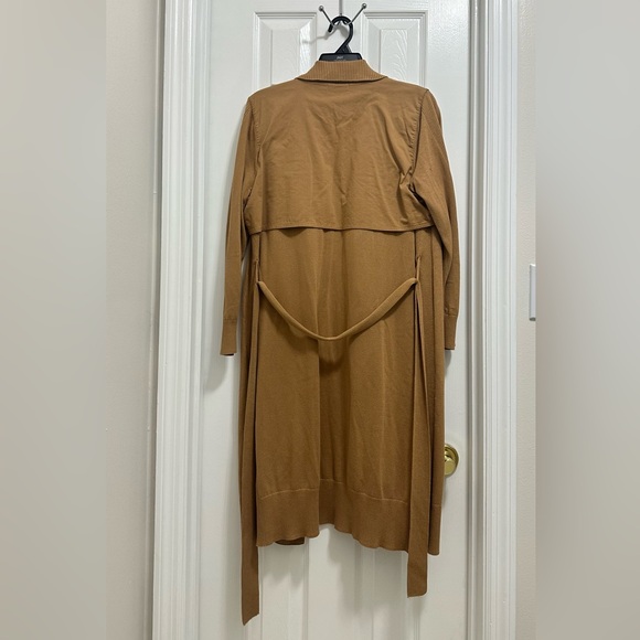 Calvin Klein Brown Trench Coat - Picture 2 of 4